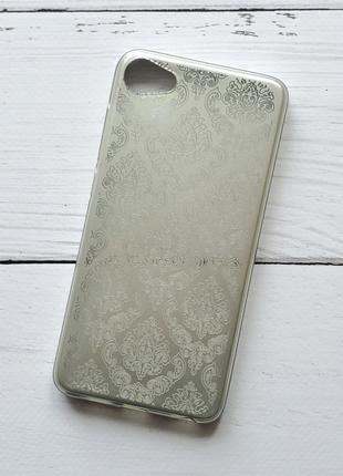 Чехол Meizu U10 для телефона силиконовый Серый
