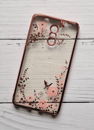 Чехол Xiaomi Redmi Pro для телефона силиконовый Розовый
