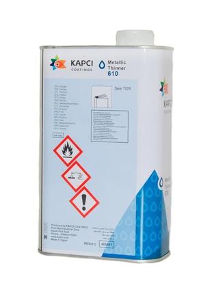 Розчинник для баз KAPCI 610 Metallic Thinner- 1