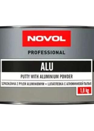 Novol ALU Шпаклівка з алюмінієвим пилом 1,8кг.
