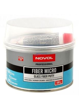 Novol Fiber Micro Шпаклівка зі скловолокном 0.5кг.