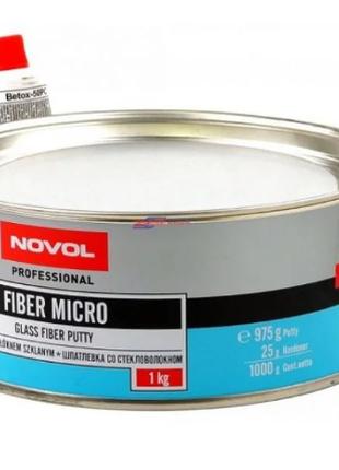 Novol Fiber Micro Шпаклівка зі скловолокном 1кг.