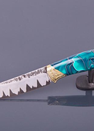 Охотничий нож ручного изготовления "Бунтарь", ламинат CPM10V