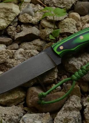 Нож ручной работы "Green", Х12МФ
