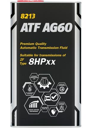 8213 ATF AG60 / Трансмиссионное масло 8-ступ.-АКПП ; 6-ступ. А...