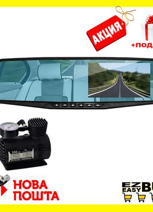 Зеркало-видеорегистратор Vehicle Blackbox DVR Full HD 2 камеры...