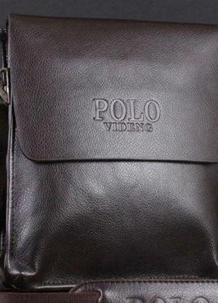 Мужская сумка через плечо Polo Videng Барсетка Сумка-планшет+П...