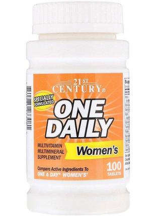 Витамины и минералы Для Женщин 21st Century One Daily Women's ...