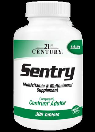 Мультивітаміни та мінерали 21st Century Sentry (Multivitamin M...