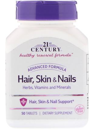 Витамины для ногтей, кожи и волос Hair, Skin & Nails 21st Cent...