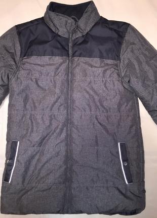 Куртка мужская зима-осень серая ( размер L) Сток