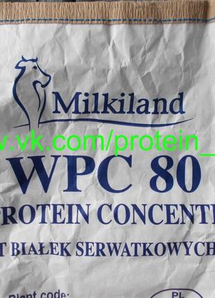 Протеин Ostrowia WPC 80 Оригинал (Milkiland, Польша) 80 % белк...