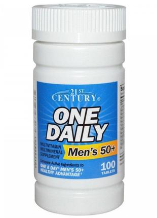 Витамины и минералы 21st Century One Daily man 100 таб.