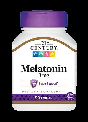 Мелатонин 21st Century 3 мг melatonin 90 таб.