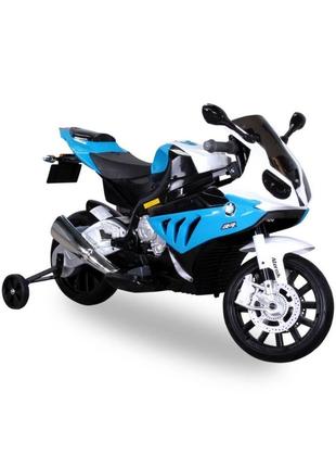Мотоцикл дитячий електричний Ліцензія БМВ 2 мотори 1 акумулято...