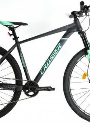 Велосипед гірський Crosser 29" х 15.5" полегшена алюмінієва ра...