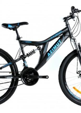 Горный велосипед для взрослых и подростков Azimut Blackmaunt 2...