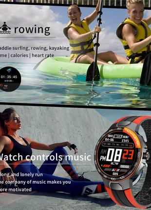 Часы наручные Smart Watch Е15 Смарт часы круглые спортивные
