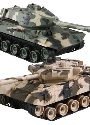Два танка на пультах для военного танкового сражения 1:32