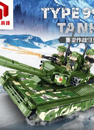 Конструктор модель тяжелого танка Туре99 из 468 деталей 21,5 х...