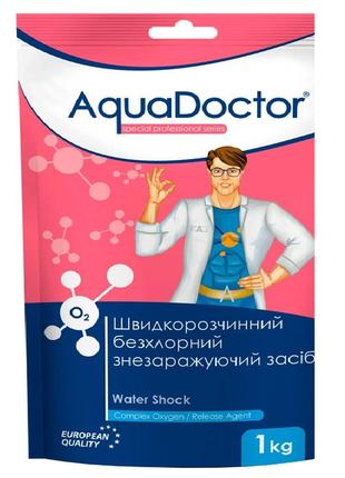 Гранульований кисневий препарат для басейну AquaDoctor Water S...