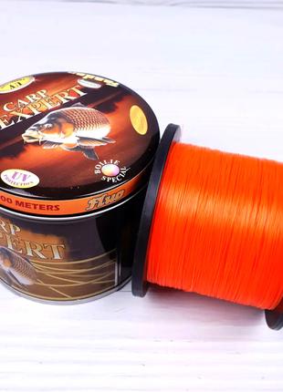 Carp Expert Fluo Orange 0.25 мм 1000м 8,9 кг леска рыболовная