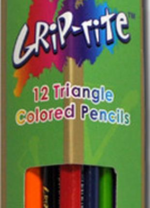 Набор цветных карандашей 12шт/12цв. "Grip-rite" MARCO 9100-12
