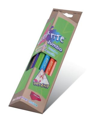 Набор цветных карандашей 12шт/12цв.+точилка "Grip-rite" MARCO ...