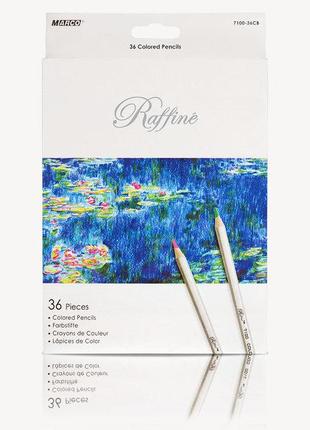 Набор цветных карандашей 36шт/36цв. "Raffine" MARCO 7100-36