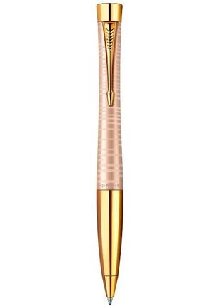 Шариковая ручка Parker "Urban Premium" (с позолотой) Golden Pe...