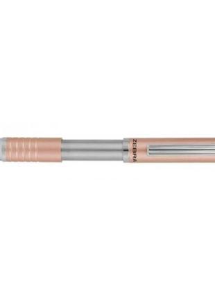 Шариковая ручка ZEBRA "Slide SL-F1" розовое золото 78024