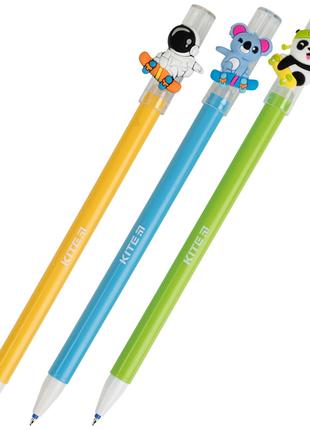Ручка гелевая "пиши-стирай" Kite Skate K21-352, синяя
