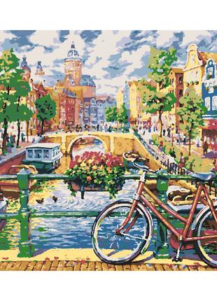 Набор в коробке, картина по номерам "Чарующий Амстердам"", 40*...
