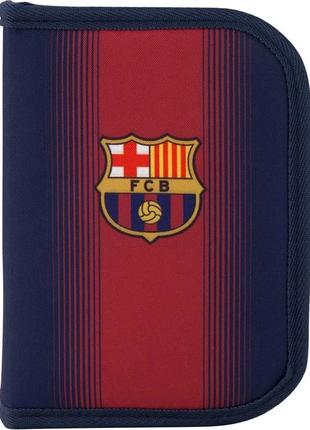 Пенал Kite "FC Barcelona" 1 отделение и 1 отворот BC19-621