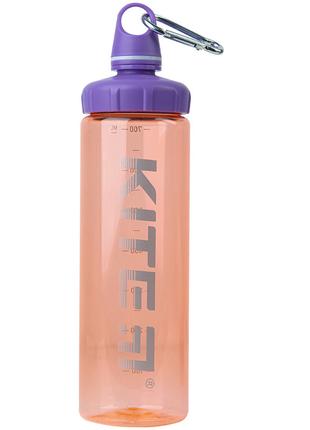 Бутылочка для воды Kite K22-406-02, 750 мл, персиковая