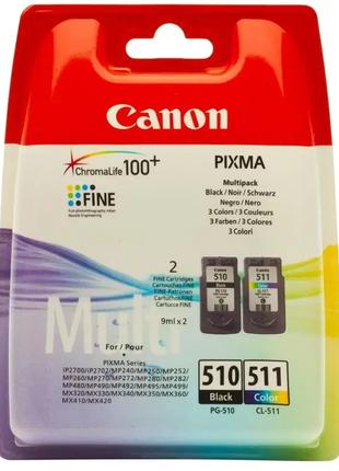 Набор картриджей Canon PG-510/cl-511 Multi Pack Оригинал