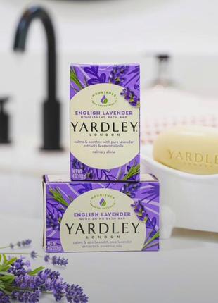 Yardley london english lavender зволожувальне мило з екстракто...