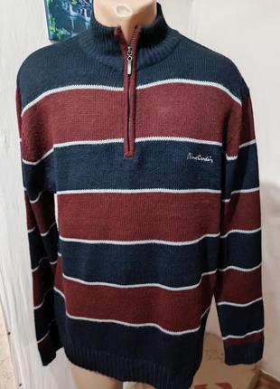 Брендовый мужской свитер р. 48 l