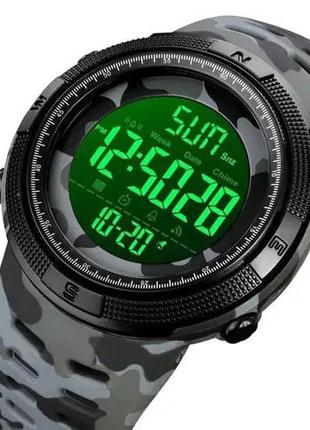 Тактические часы SKMEI 2070CMGY | Противоударные часы | Часы Z...