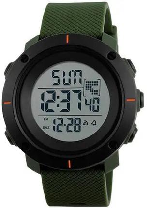 Часы наручные мужские SKMEI 1213AG ARMY GREEN BIG SIZE. Цвет: ...