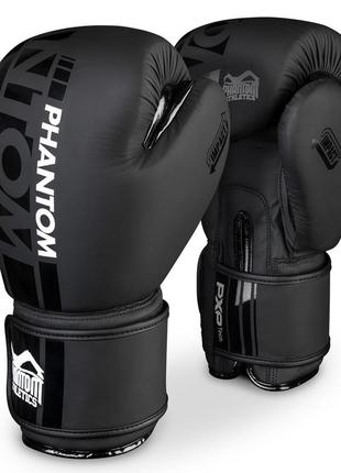 Боксерські рукавиці phantom apex black 12 унцій