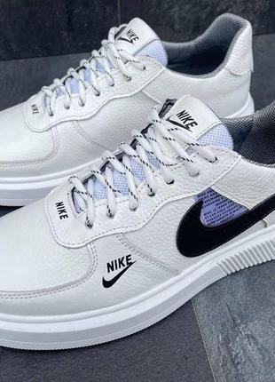 Чоловічі шкіряні кеди nike