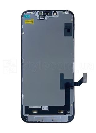 Дисплей (LCD) для Apple iPhone 14 з тачскріном black (Oled GX)