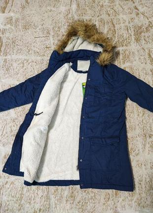 Жіноча парка зимова (універсальна куртка) з штучним хутром нов...