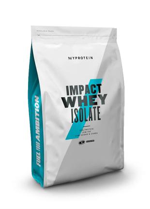 Протеин MyProtein Impact Whey Isolate, 1 кг Ваниль