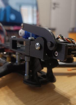 Механізм пристрій повороту нахилу камери для FPV дронів квадрокоп