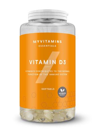 Вітаміни та мінерали MyProtein Vitamin D3, 180 капсул