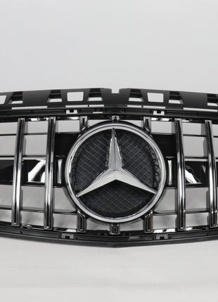 Решітка радіатора Mercedes-Benz A-class W176 2012-2018 стиль P...