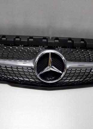 Решетка радиатора Mercedes CLA-class C117 стиль Diamond