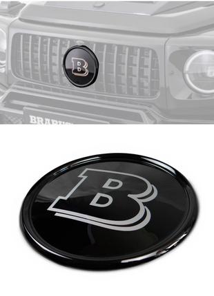 Емблема Brabus у решітку радіатора Mercedes G-class W463a W464...